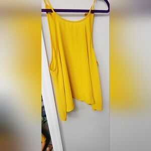 Yellow dress tank